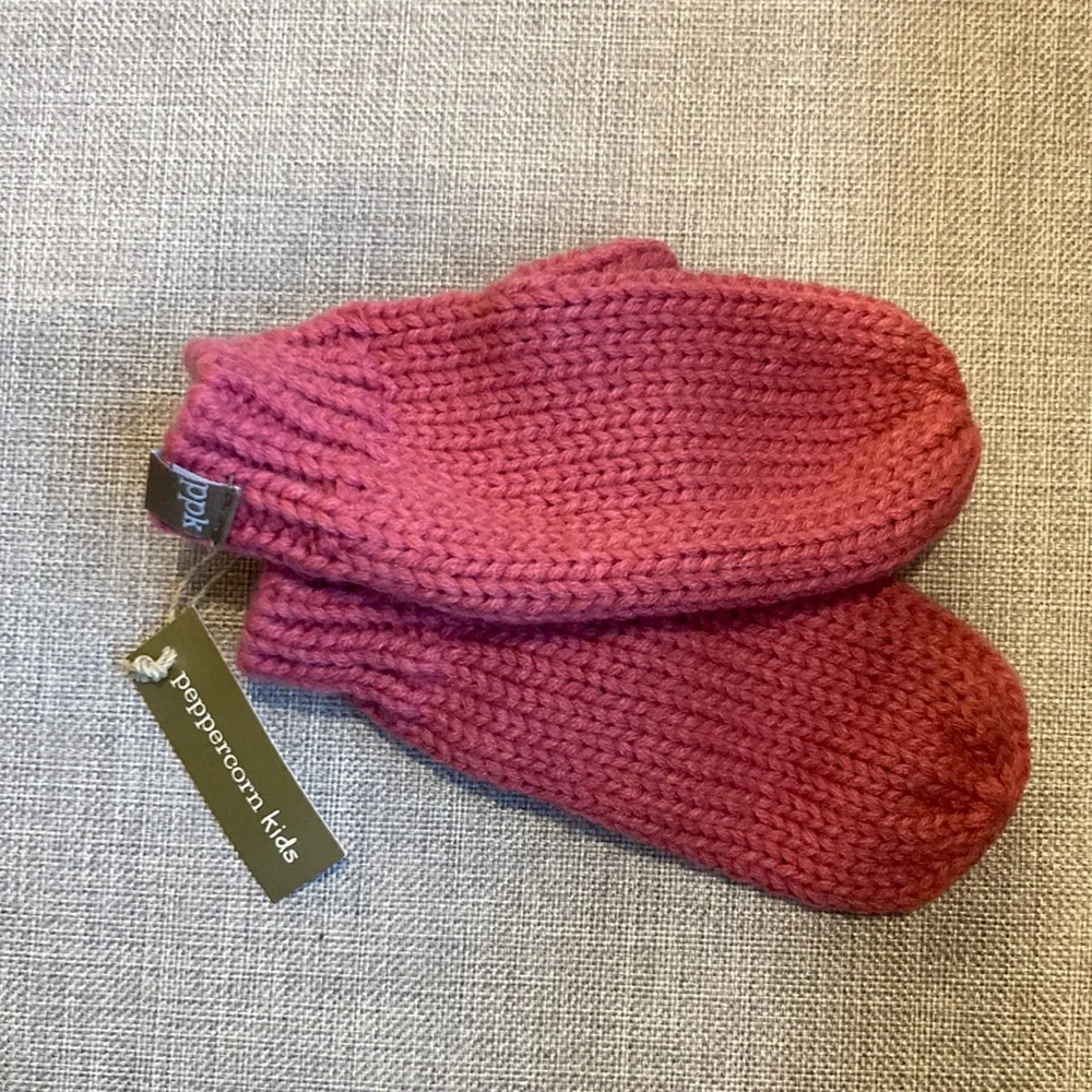 Peppercorn Kids Mittens, Size L, NEW with tags